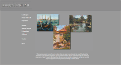 Desktop Screenshot of karolynfarrellart.com